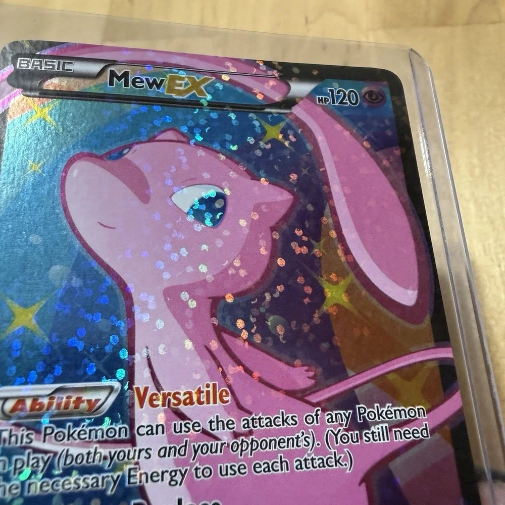 Pokemon Mew EX (Full Art) RC24/RC25 Legendary Treasures Radiant Collection LP